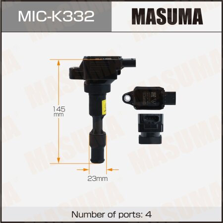 Ignition coil Masuma, MIC-K332