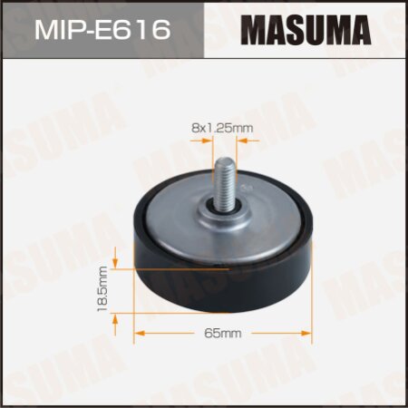Drive belt idler pulley Masuma, MIP-E616