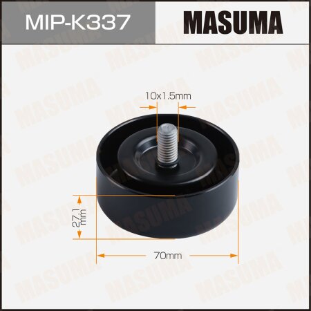 Drive belt idler pulley Masuma, MIP-K337