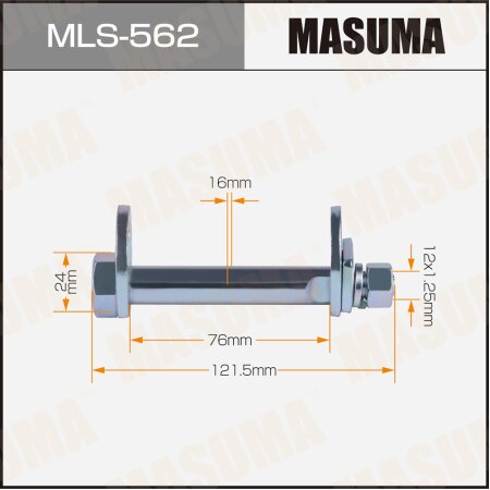 Camber adjustment bolt Masuma, MLS-562