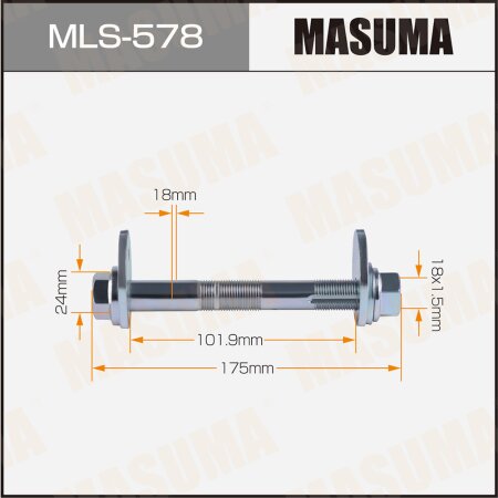 Camber adjustment bolt Masuma, MLS-578