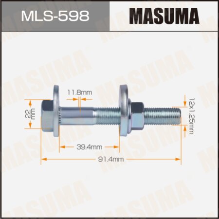 Camber adjustment bolt Masuma, MLS-598