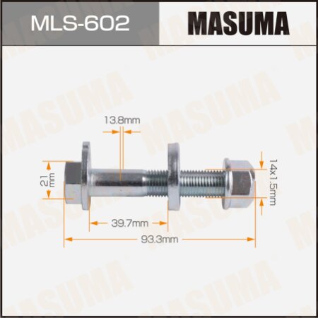 Camber adjustment bolt Masuma, MLS-602