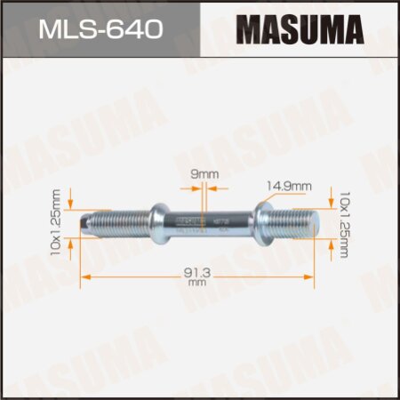 Muffler mounting bolt Masuma, MLS-640