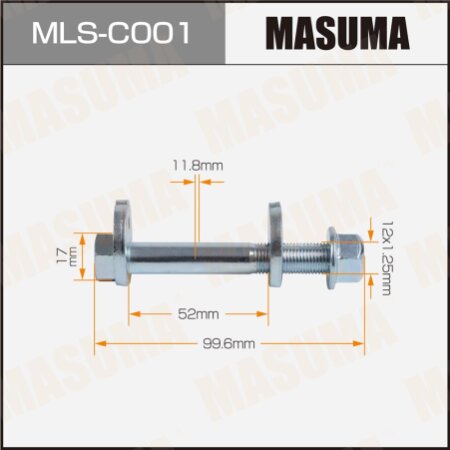 Camber adjustment bolt Masuma, MLS-C001