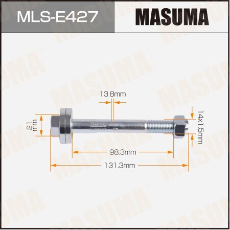 Camber adjustment bolt Masuma, MLS-E427