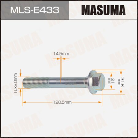 Suspension bolt Masuma, MLS-E433