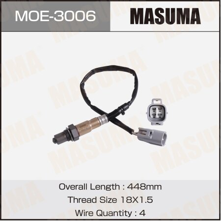 Oxygen sensor Masuma, MOE-3006