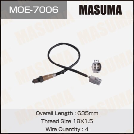 Oxygen sensor Masuma, MOE-7006