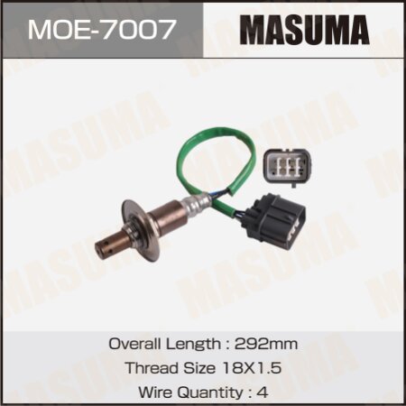 Air-fuel ratio sensor Masuma, MOE-7007