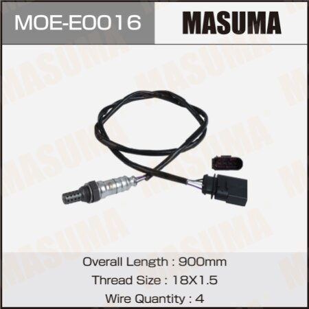 Oxygen sensor Masuma, MOE-E0016