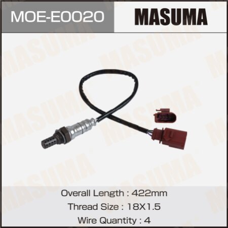 Oxygen sensor Masuma, MOE-E0020