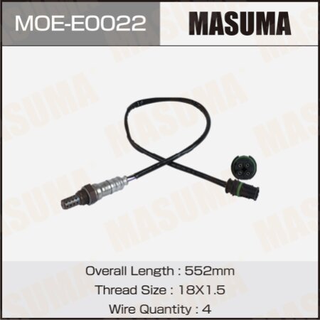 Oxygen sensor Masuma, MOE-E0022