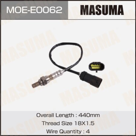 Oxygen sensor Masuma, MOE-E0062