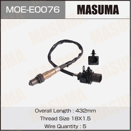 Air-fuel ratio sensor Masuma, MOE-E0076