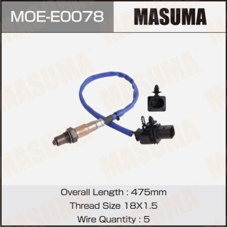 Air-fuel ratio sensor Masuma, MOE-E0078