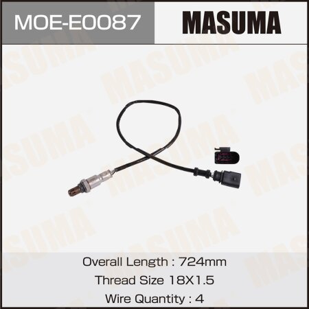 Oxygen sensor Masuma, MOE-E0087