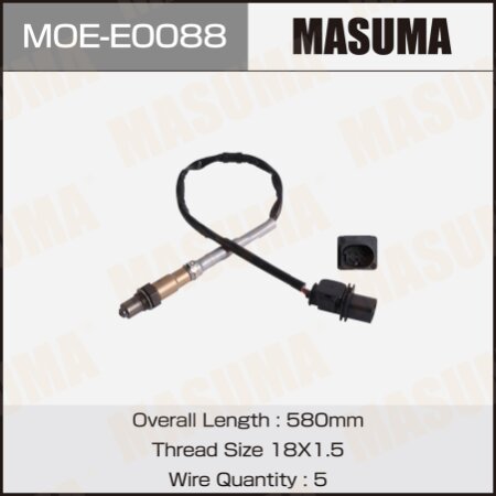 Oxygen sensor Masuma, MOE-E0088