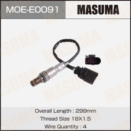 Oxygen sensor Masuma, MOE-E0091