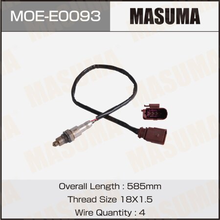 Oxygen sensor Masuma, MOE-E0093