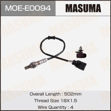 Oxygen sensor Masuma, MOE-E0094