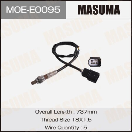 Oxygen sensor Masuma, MOE-E0095