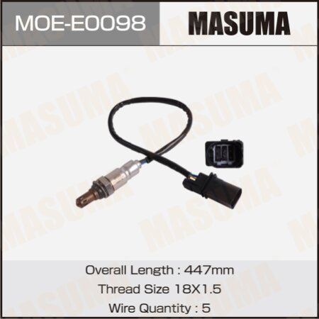 Oxygen sensor Masuma, MOE-E0098