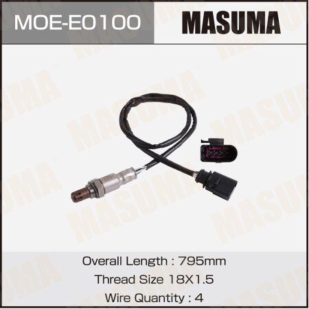 Oxygen sensor Masuma, MOE-E0100