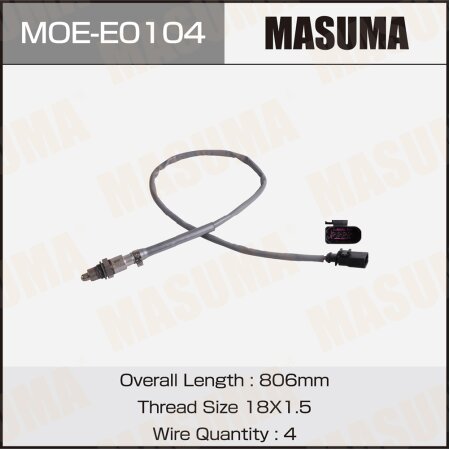 Oxygen sensor Masuma, MOE-E0104