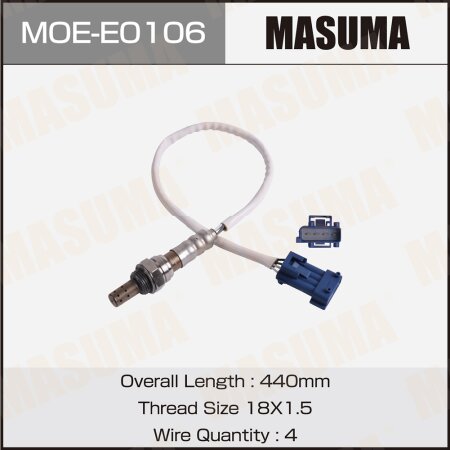 Oxygen sensor Masuma, MOE-E0106