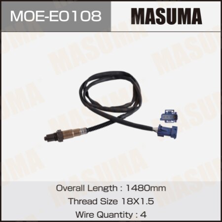 Oxygen sensor Masuma, MOE-E0108