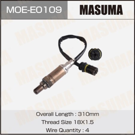 Oxygen sensor Masuma, MOE-E0109