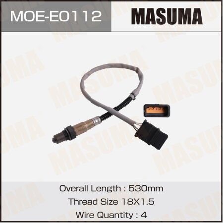 Oxygen sensor Masuma, MOE-E0112