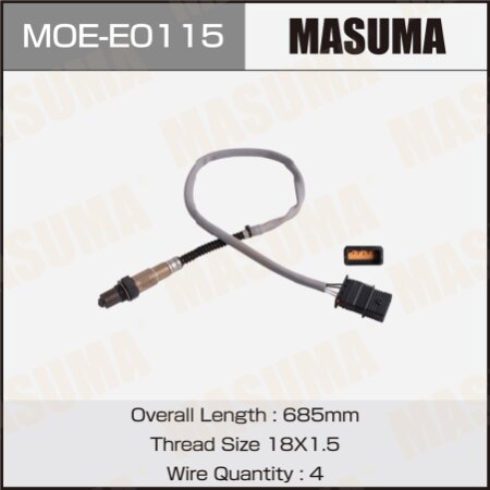 Air-fuel ratio sensor Masuma, MOE-E0115
