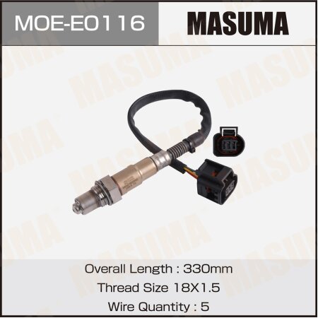 Oxygen sensor Masuma, MOE-E0116