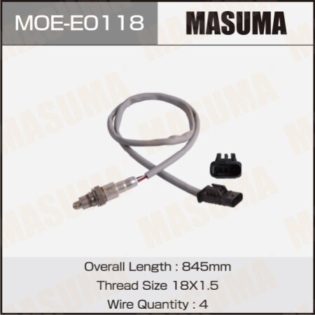 Oxygen sensor Masuma, MOE-E0118