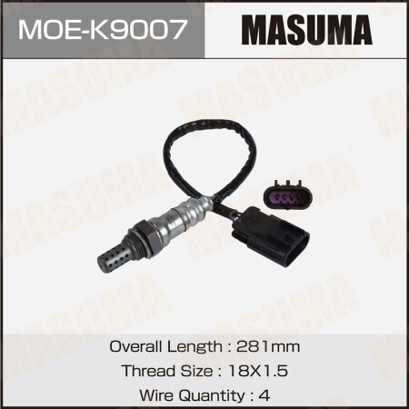 Oxygen sensor Masuma, MOE-K9007