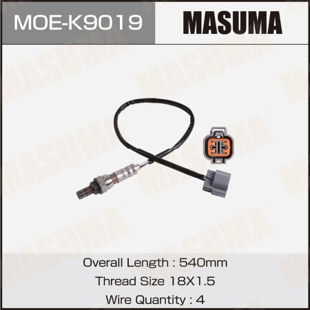 Oxygen sensor Masuma, MOE-K9019