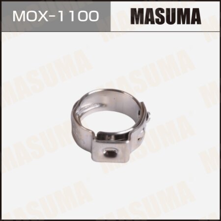 Eyelet clamp (crimping)  Masuma, 8.3-10 mm / H-5 mm (pack of 10 pcs), MOX-1100