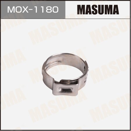 Eyelet clamp (crimping) Masuma, 14.8-18 mm / H-6 mm (pack of 10 pcs), MOX-1180