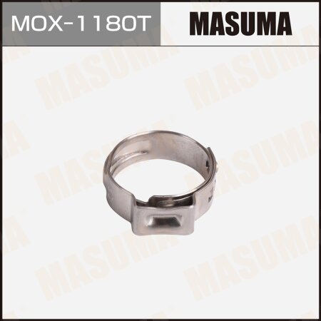 Eyelet clamp (crimping) Masuma, 14.8-18 mm / H-6 mm (pack of 2 pcs), MOX-1180T
