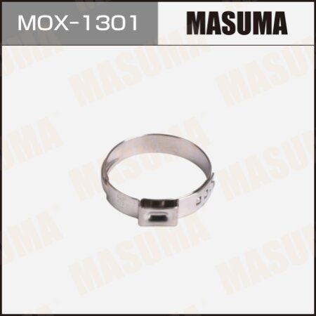 Eyelet clamp (crimping) Masuma, 26.9-30.1 mm / H-6 mm (pack of 10 pcs), MOX-1301