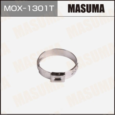 Eyelet clamp (crimping) Masuma, 26.9-30.1 mm / H-6 mm (pack of 2 pcs), MOX-1301T