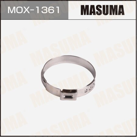 Eyelet clamp (crimping) Masuma, 32.9-36.1 mm / H-6 mm (pack of 10 pcs), MOX-1361