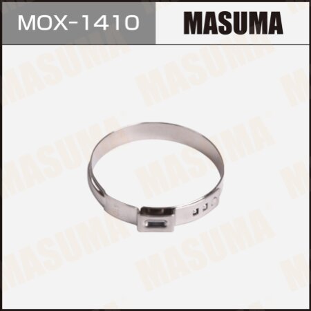Eyelet clamp (crimping) Masuma, 37.8-41.0  mm / H-6 mm (pack of 10 pcs), MOX-1410