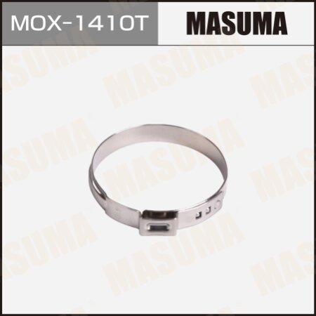 Eyelet clamp (crimping), 37.8-41.0  mm / H-6 mm (pack of 2 pcs), MOX-1410T