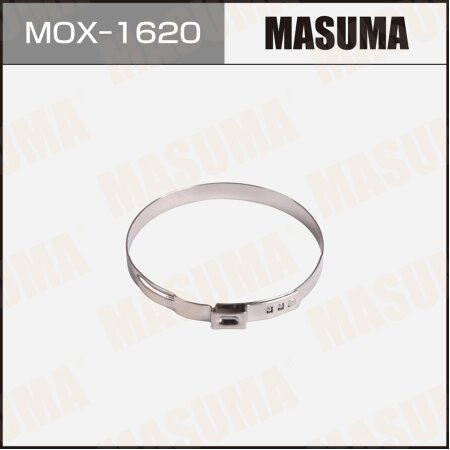 Eyelet clamp (crimping) Masuma, 58.8-62.0  mm / H-6 mm (pack of 10 pcs), MOX-1620