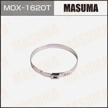 Eyelet clamp (crimping) Masuma, 58.8-62.0  mm / H-6 mm (pack of 2 pcs), MOX-1620T
