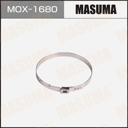 Eyelet clamp (crimping) Masuma, 64.8-68.0  mm / H-6 mm (pack of 10 pcs), MOX-1680