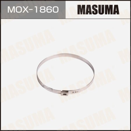 Eyelet clamp (crimping) Masuma, 82.8-86.0  mm / H-6 mm (pack of 10 pcs), MOX-1860
